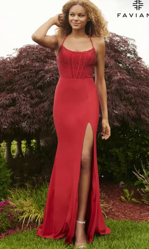 Long Formal Dress 11011 by Faviana