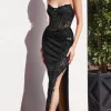 Long Formal Dress CD293 by Ladivine