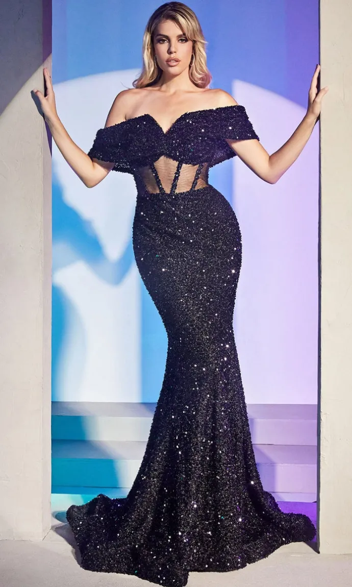 Long Formal Dress CD985 by Ladivine