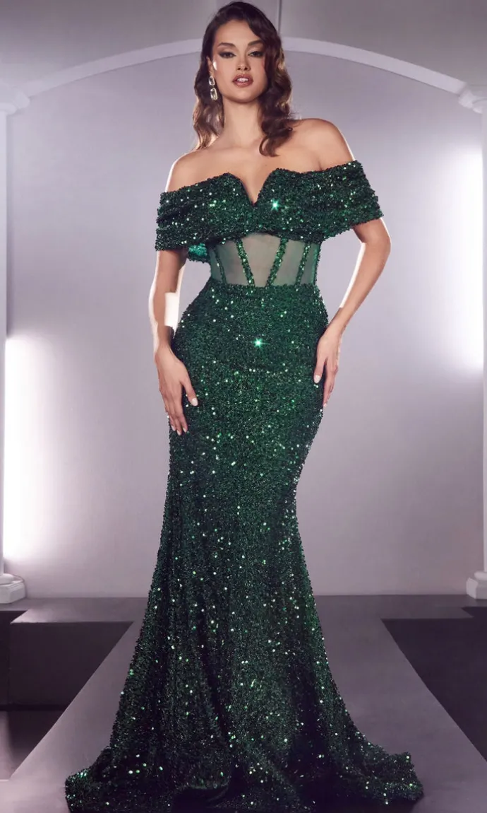 Long Formal Dress CD985 by Ladivine