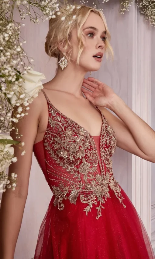 Long Formal Dress CD0195 by Ladivine