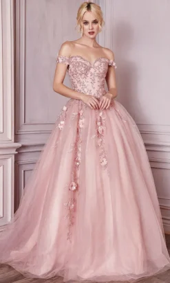 Long Formal Dress CD0185 by Ladivine