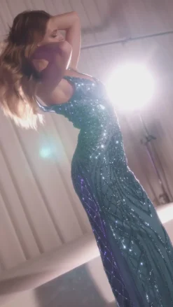 Long Formal Dress CD935 by Ladivine