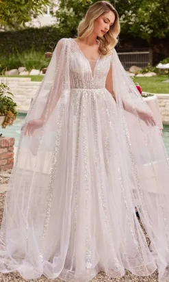 Long Formal Dress CD852W by Ladivine