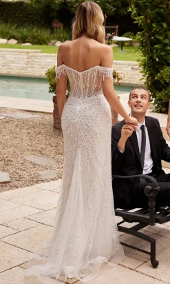 Long Formal Dress CD0203W by Ladivine