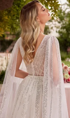 Long Formal Dress CD852W by Ladivine