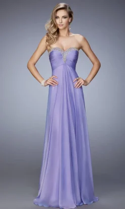 Long Formal La Femme Dress 22115