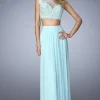 Long Formal La Femme Dress 22110