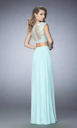 Long Formal La Femme Dress 22110