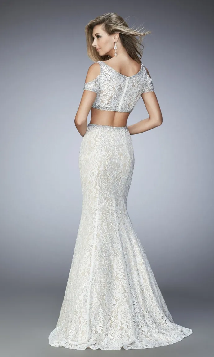 Long Formal La Femme Dress 22339