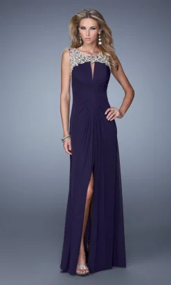 Long Formal La Femme Dress 21293
