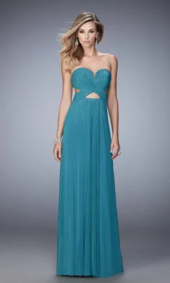 Long Formal La Femme Dress 22230