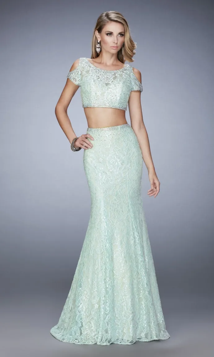 Long Formal La Femme Dress 22339