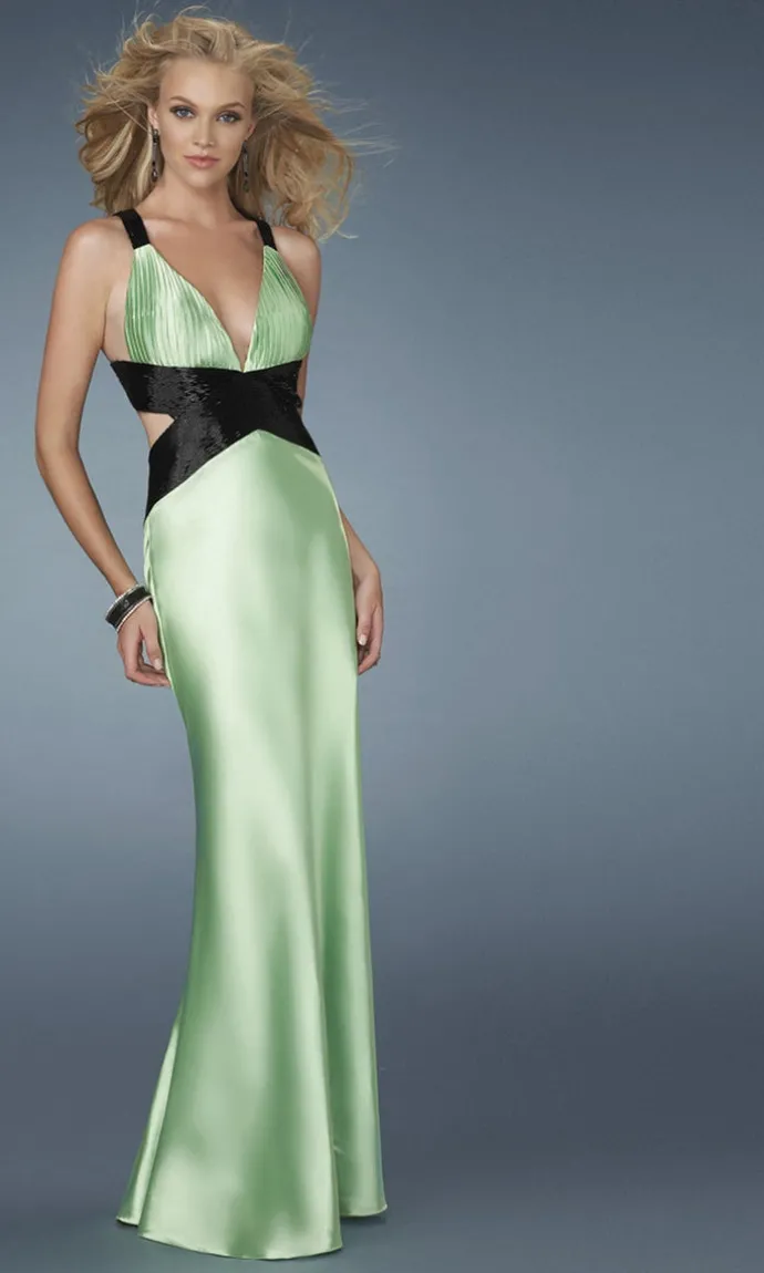 Long Formal La Femme Dress 14660