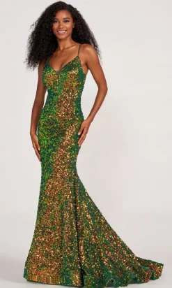 Mermaid Sequin Prom Dress By Ellie Wilde EW34016