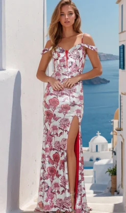 PolyUSA Long Formal Dress 9444