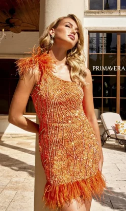 Short Homecoming Dress by Primavera 4029