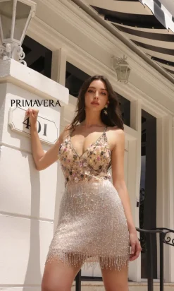 Short Homecoming Dress by Primavera 4044