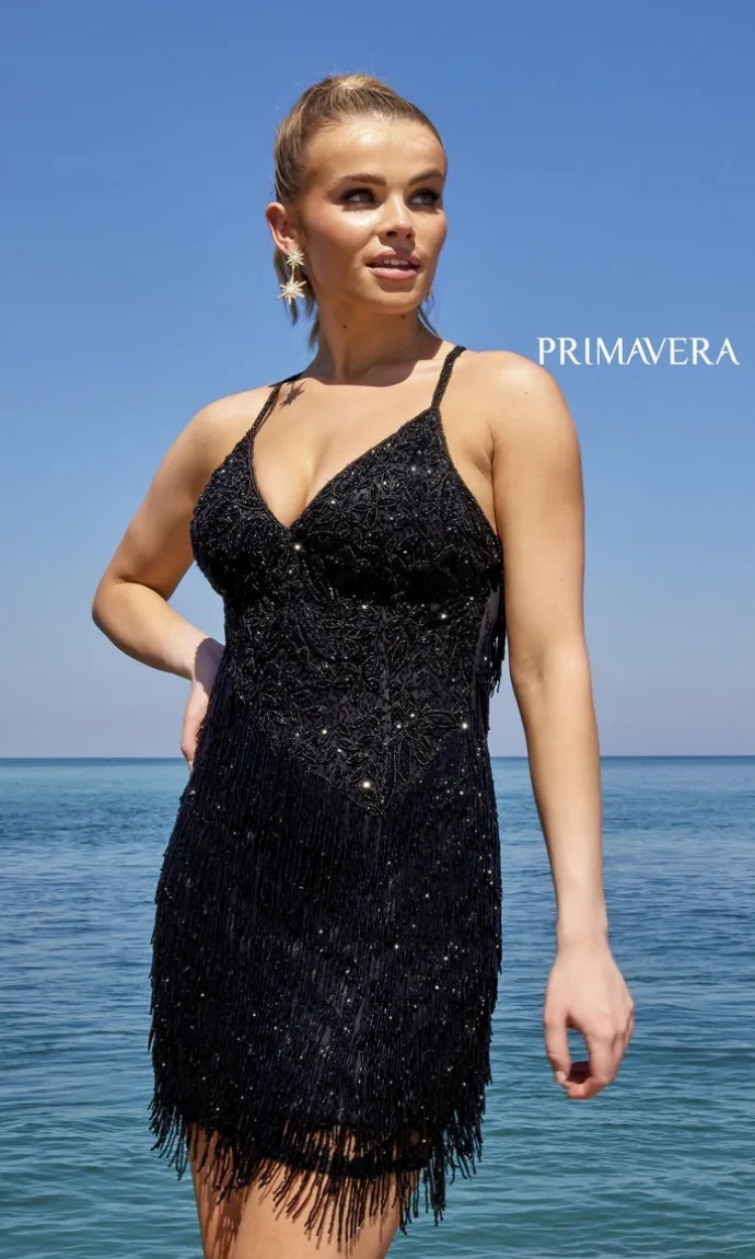 Short Homecoming Dress by Primavera 4045