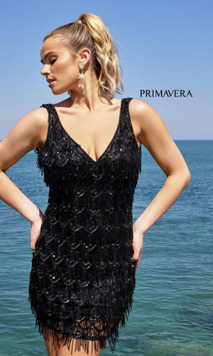 Short Homecoming Dress by Primavera 4042
