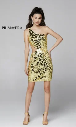 Short Homecoming Dress by Primavera 3529